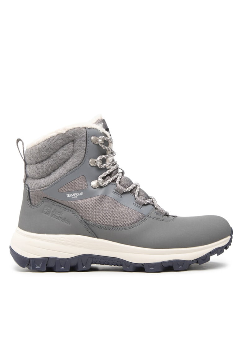 Ghete si bocanci sport dama 301222514 - Piele naturala/Textil - Gri