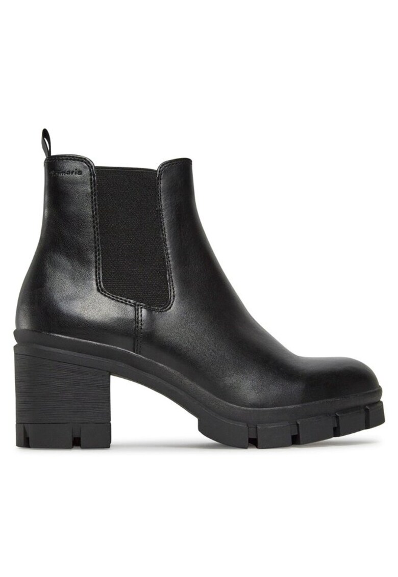 Ghete dama 303146573 - Piele ecologica/Piele naturala/Textil - Negru