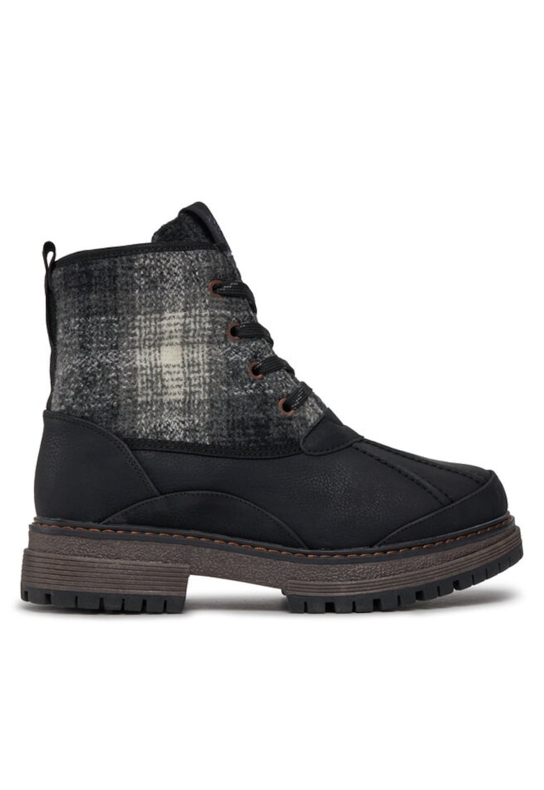 Roxy Ghete dama 303015473 - Piele ecologica/Textil - Negru