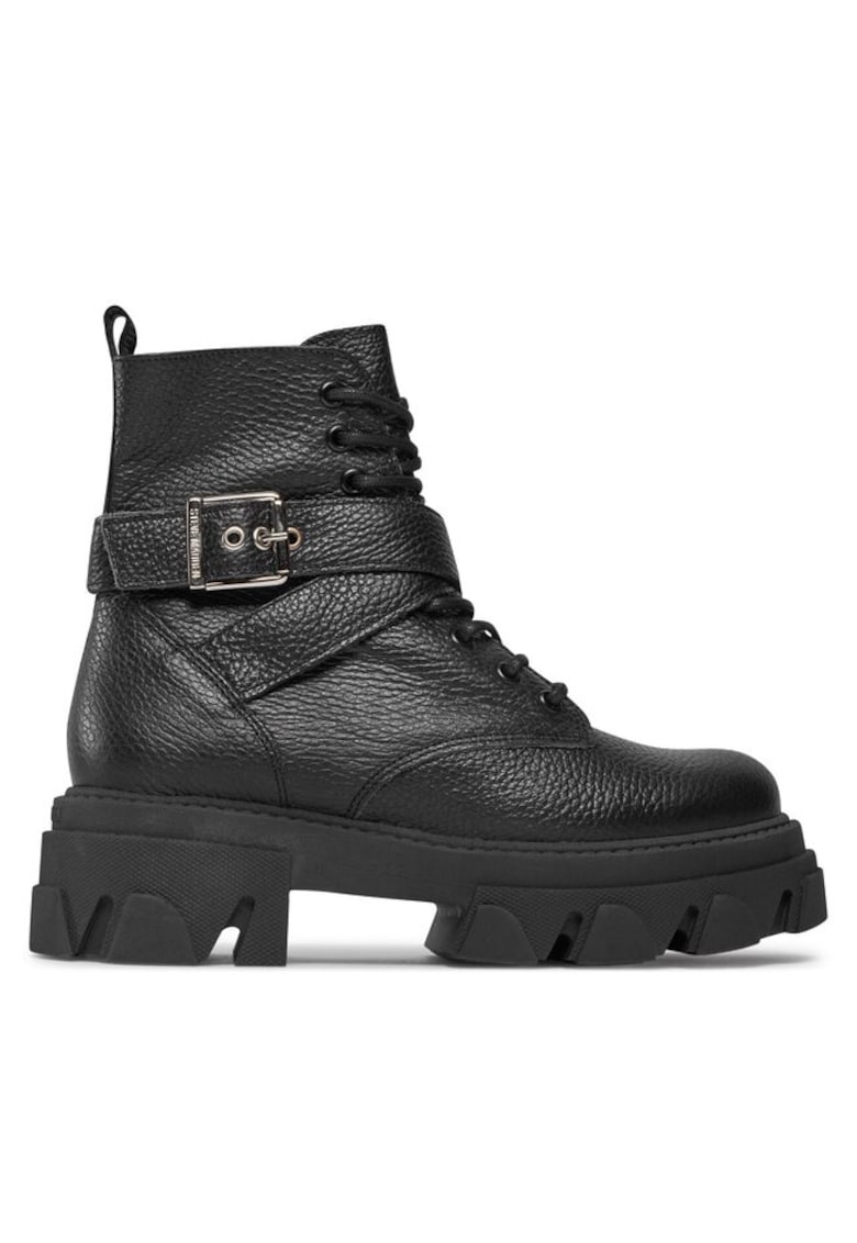 Ghete dama 302967292 - Piele naturala - Negru