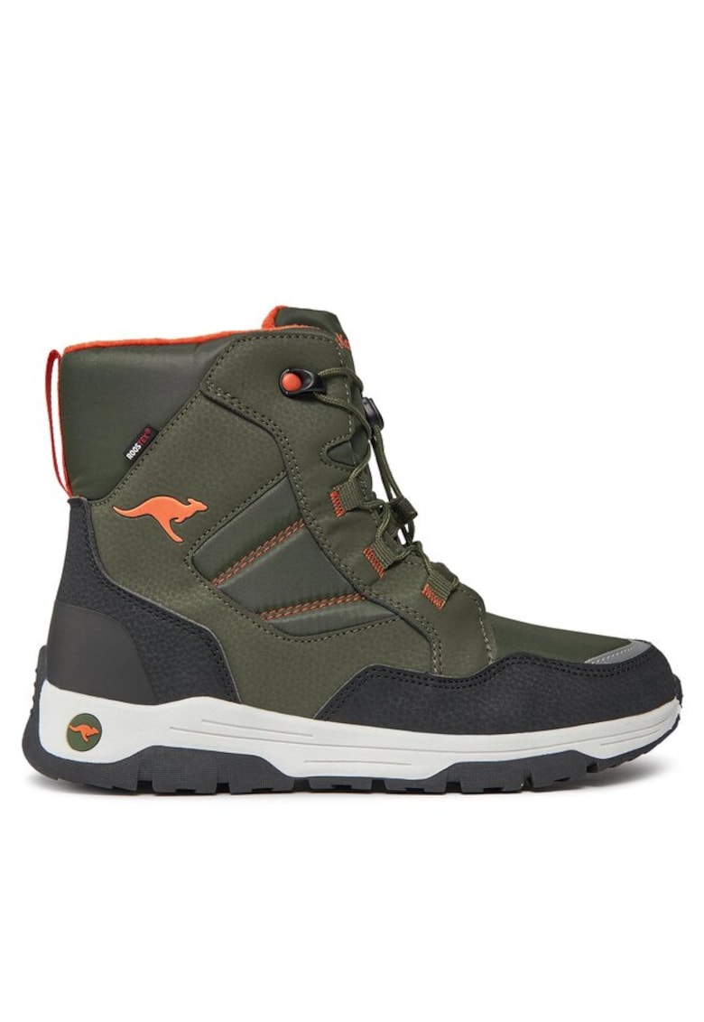 Kangaroos Ghete si cizme copii 301088936 - Piele ecologica/Textil - Kaki