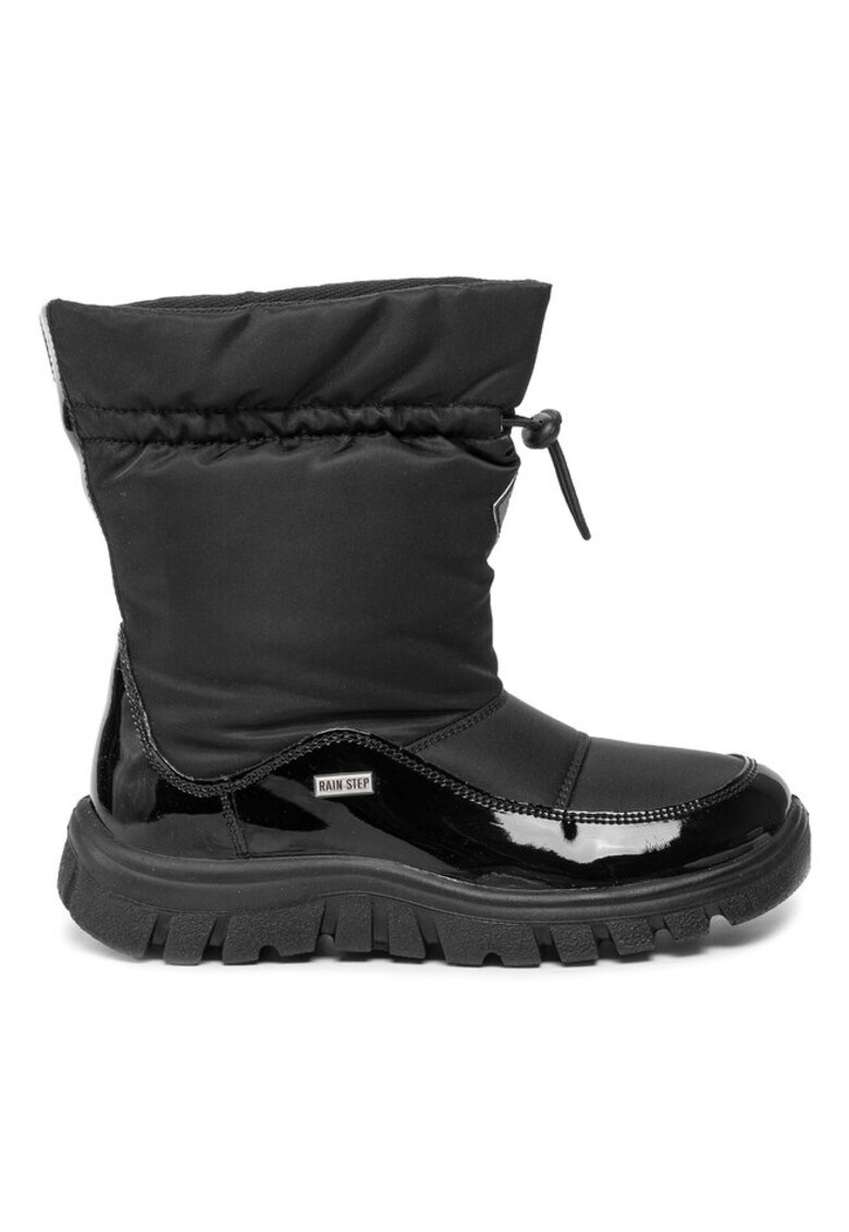 Ghete si cizme copii 206314093 - Piele ecologica/Textil - Negru