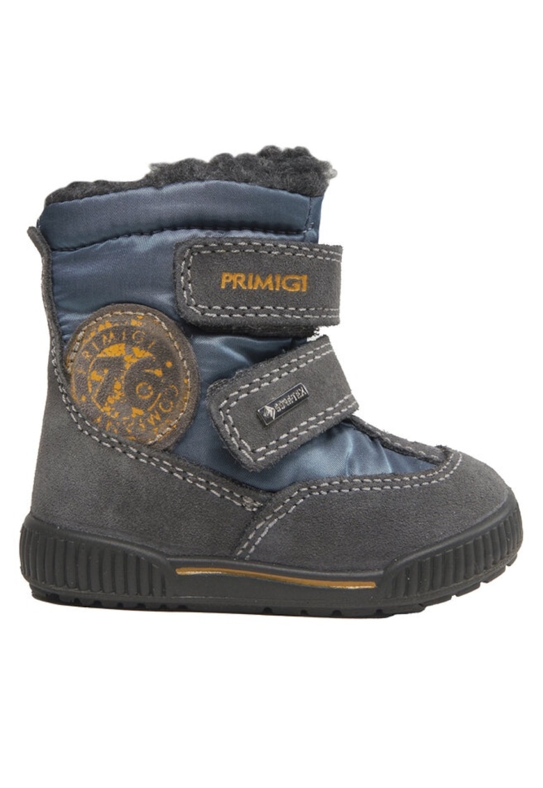 Ghete si cizme copii 303237011 - Piele intoarsa/Textil - Gri