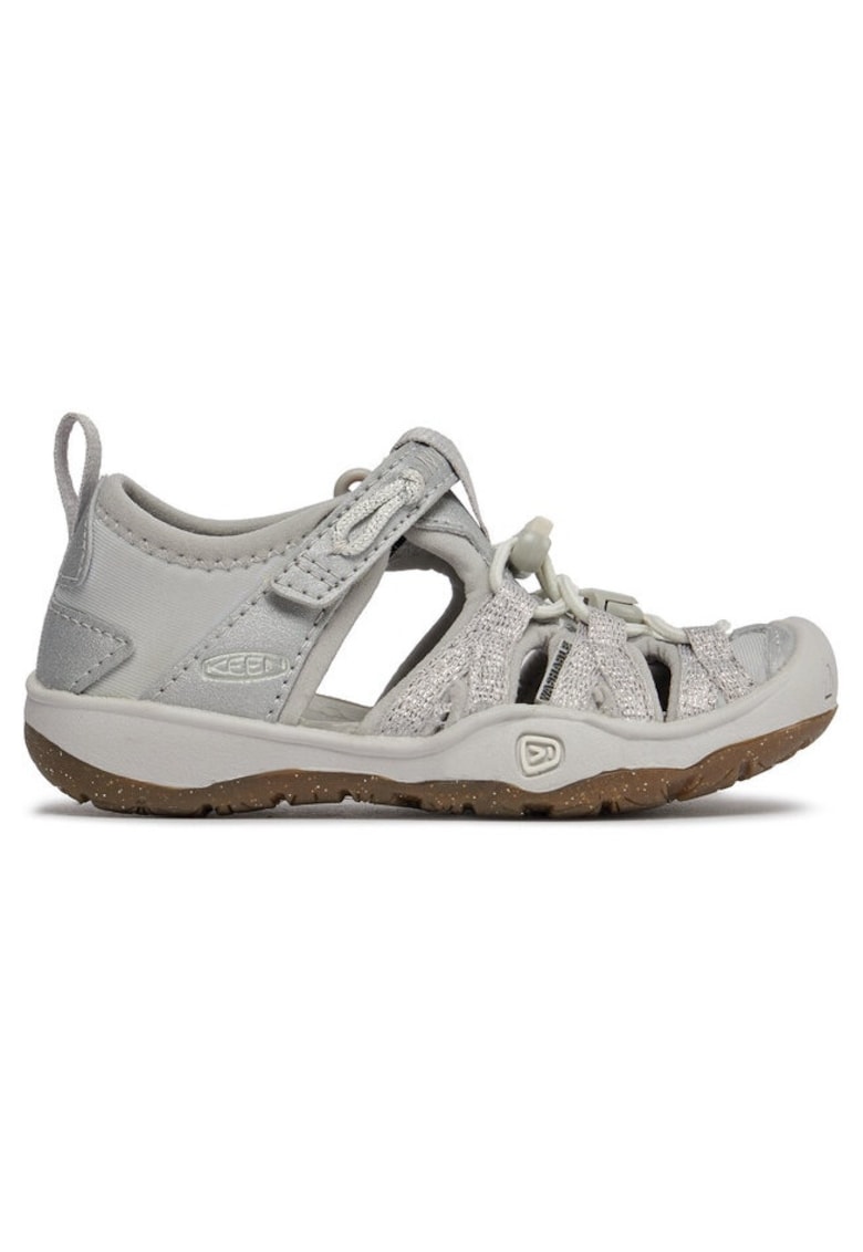 Sandale copii 200344058 - Piele ecologica/Textil - Gri/Argintiu