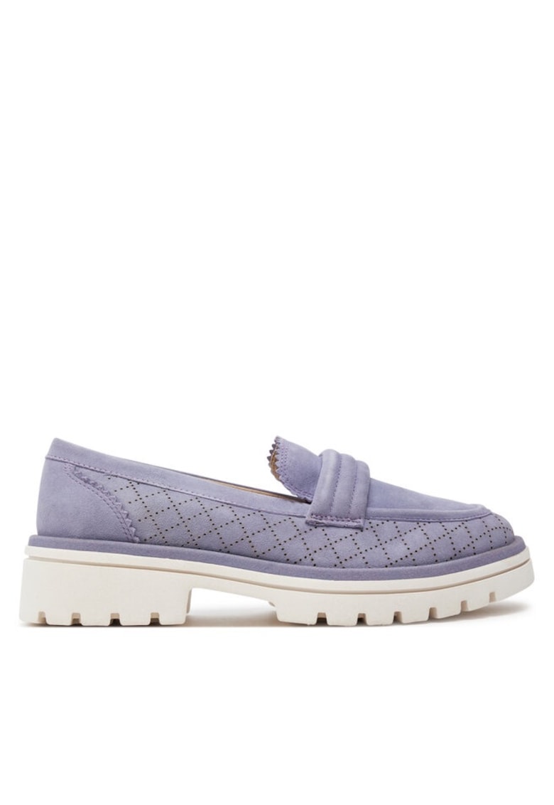 Pantofi sport dama 303663506 - Piele intoarsa - Violet