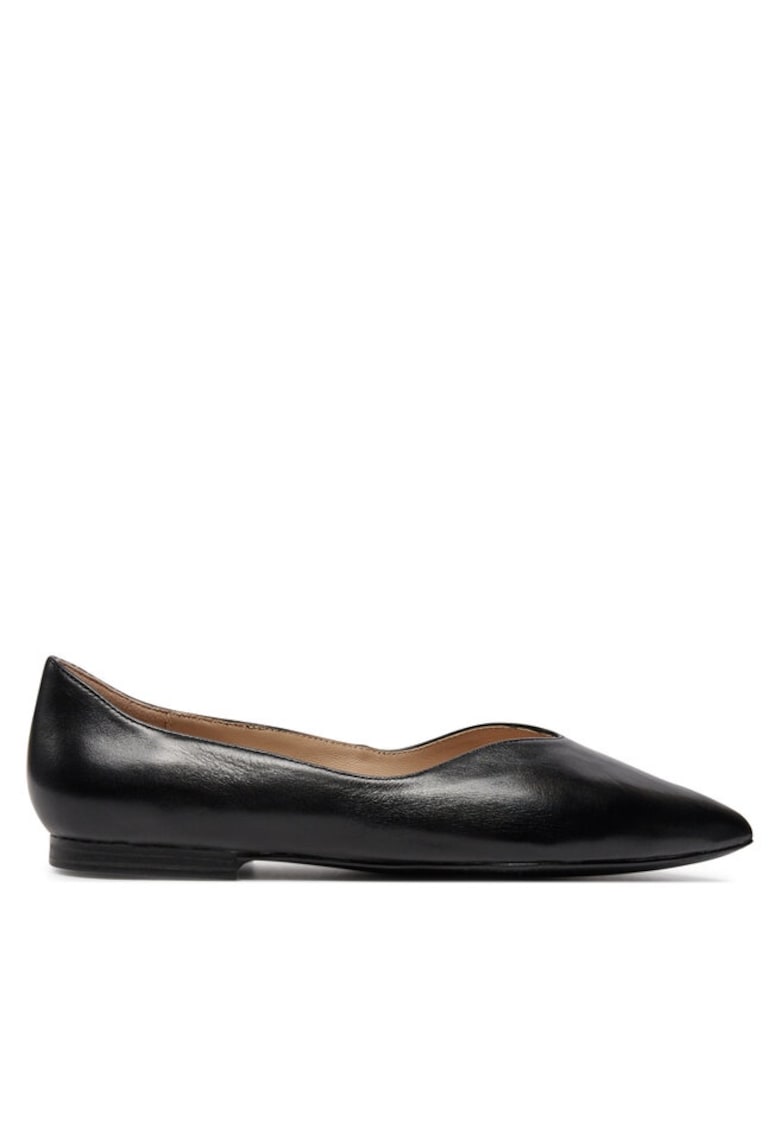 Balerini 303660550 - Piele naturala - Negru - Negru
