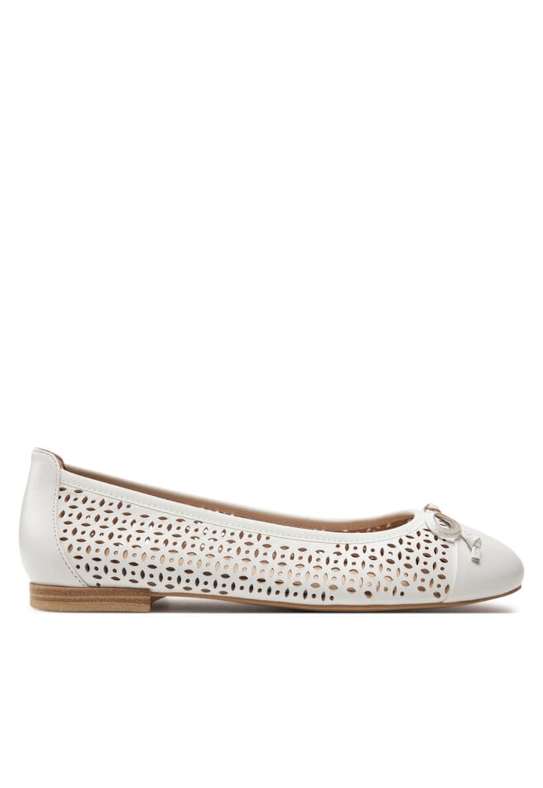 Balerini 303662059 - Piele naturala - Alb Balerini 303662059 - Piele naturala - Alb