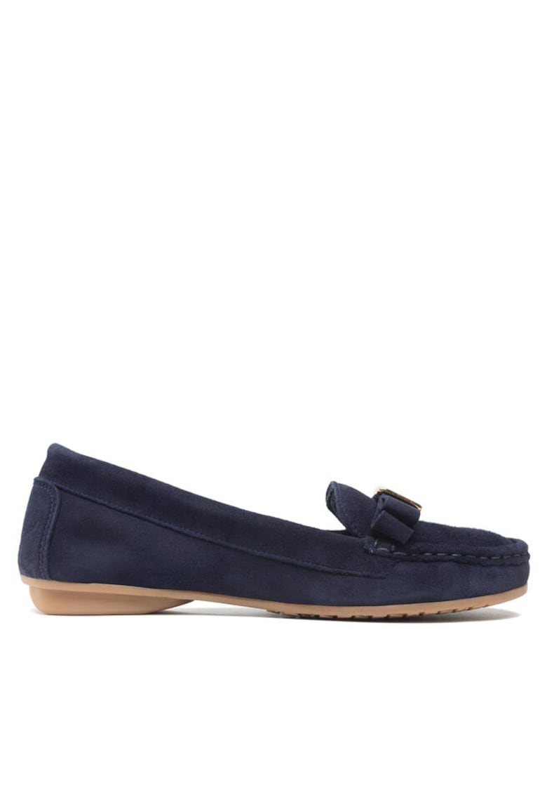 Mocasini dama 300317440 - Piele naturala/Velur - Bleumarin - Bleumarin