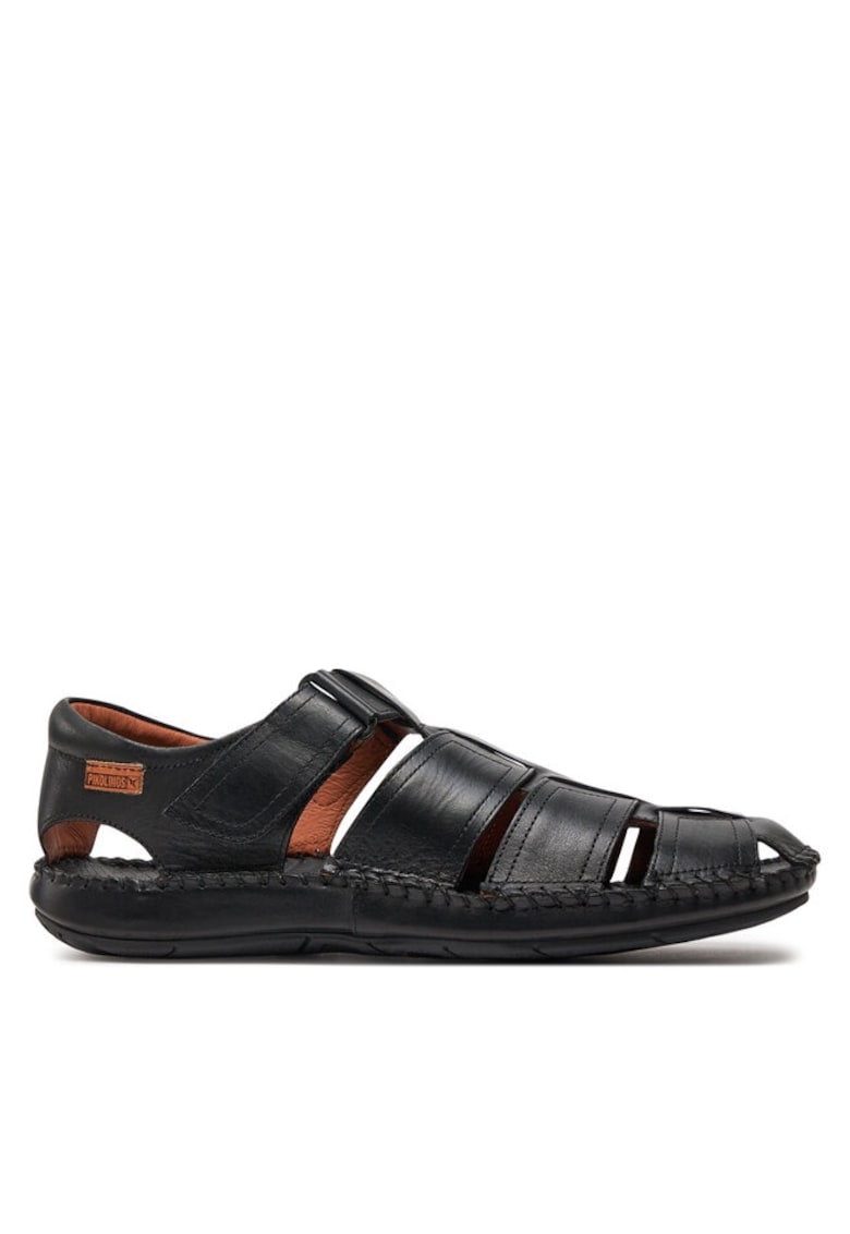 Sandale barbati 197883684 - Piele naturala - 40 EU - Negru