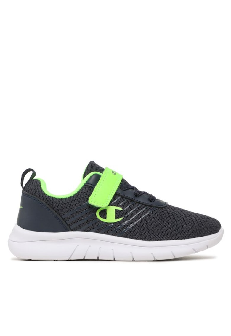 Mocasini copii 302457007 - Sintetic/Textil - Verde/Negru - Verde/Negru