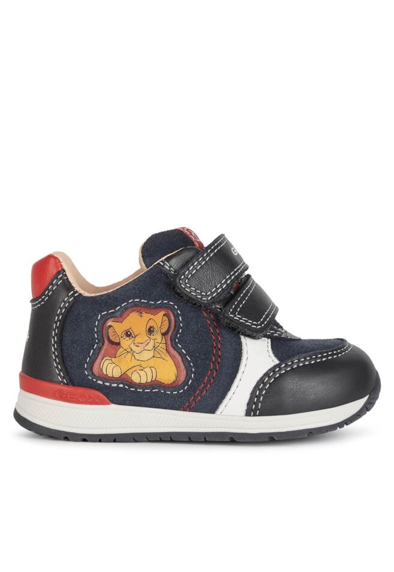 Geox Mocasini copii 300182420 - Piele naturala - Multicolor - Multicolor