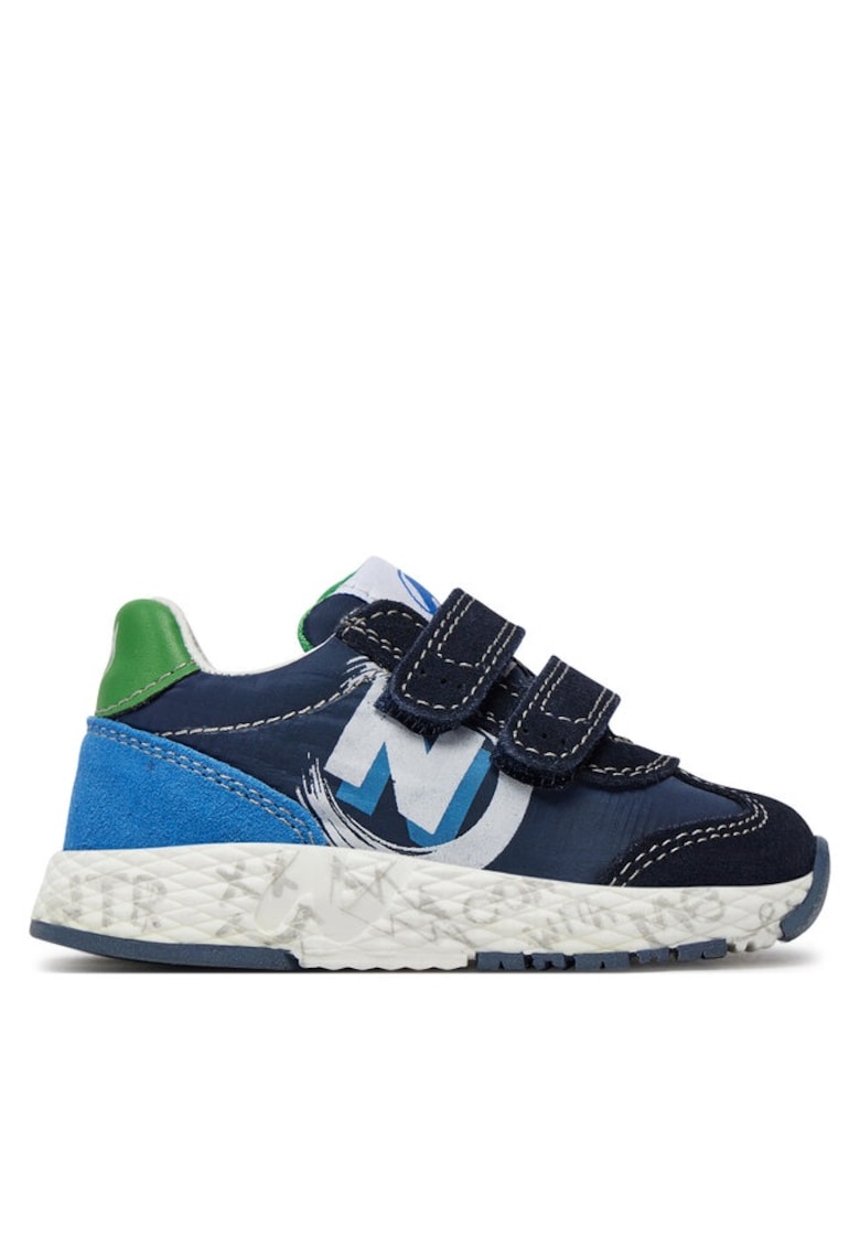 Mocasini copii 303875176 - Piele intoarsa/Textil - Albastru - Albastru