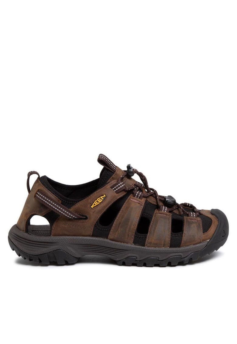 Pantofi sport barbati 207127401 - Piele naturala/Piele nabuc - Maro - Maro