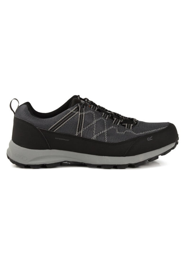 Pantofi sport barbati 302276288 - Sintetic/Textil - Negru - Negru