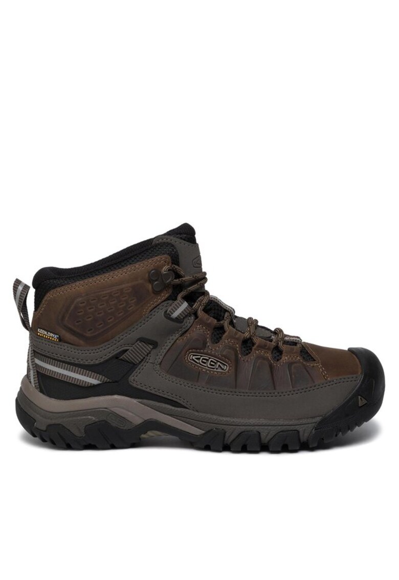 Bocanci trekking pentru barbati - Targhee III MID WP - Piele naturala - Maro/Negru