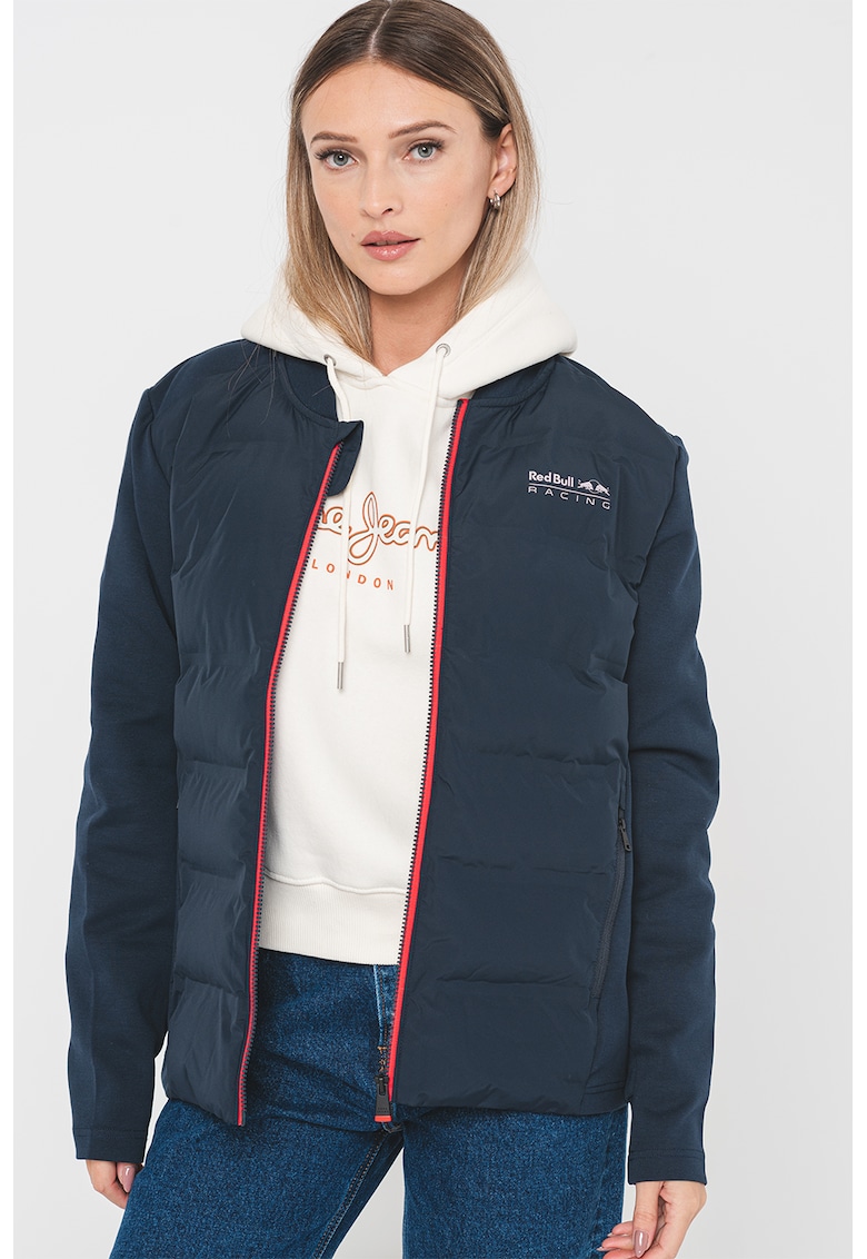 Pepe Jeans London - Jacheta unisex cu logo discret - Bleumarin