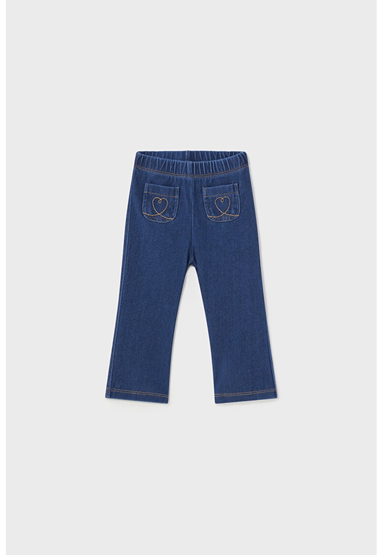 Jeggings cu buzunare aplicate