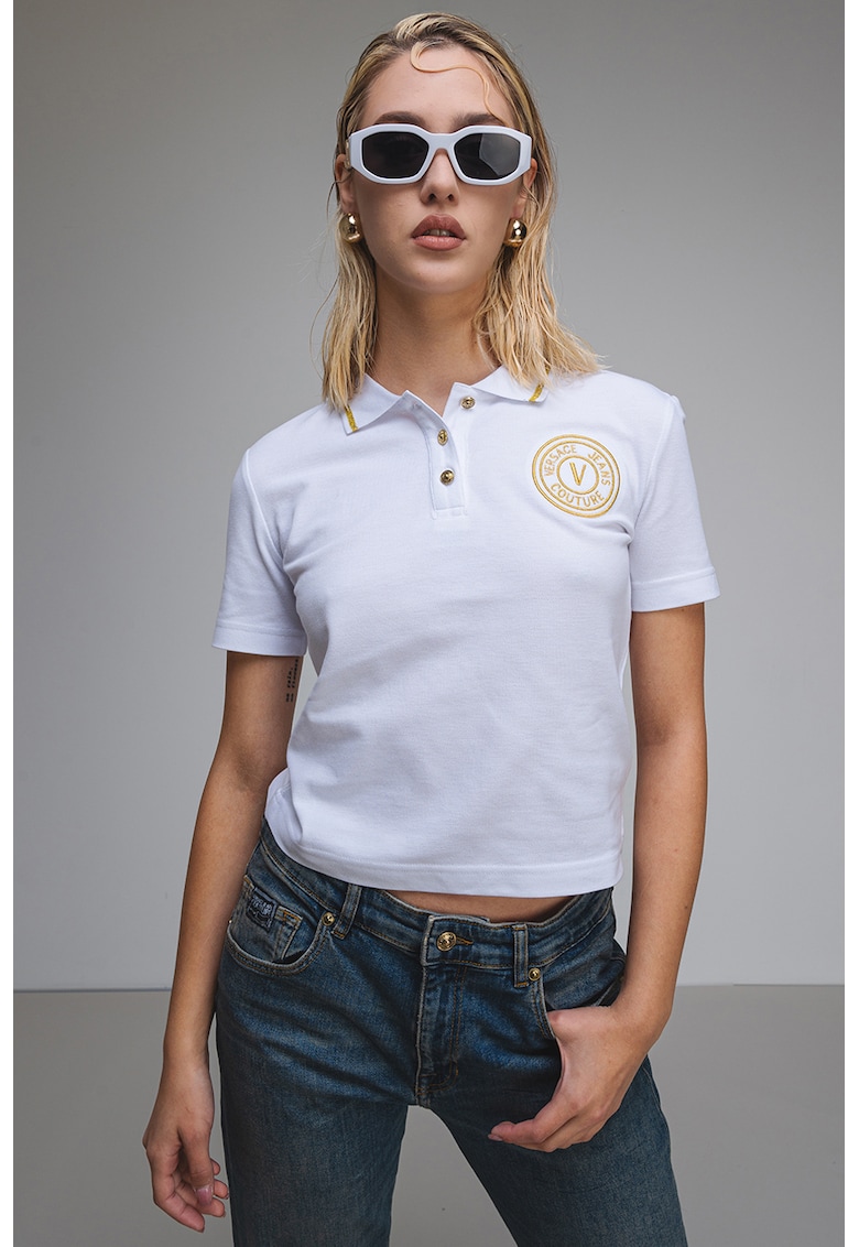 Tricou polo cu broderie logo