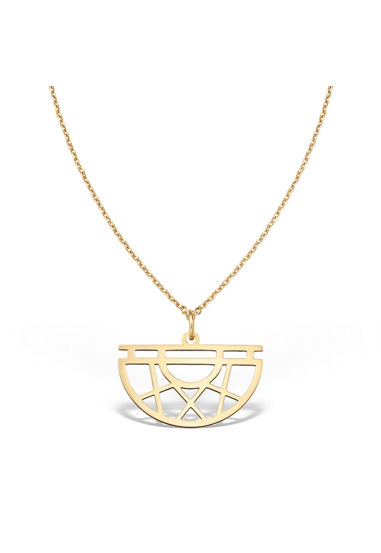 Colier HALF MOON - aur 14K - Galben