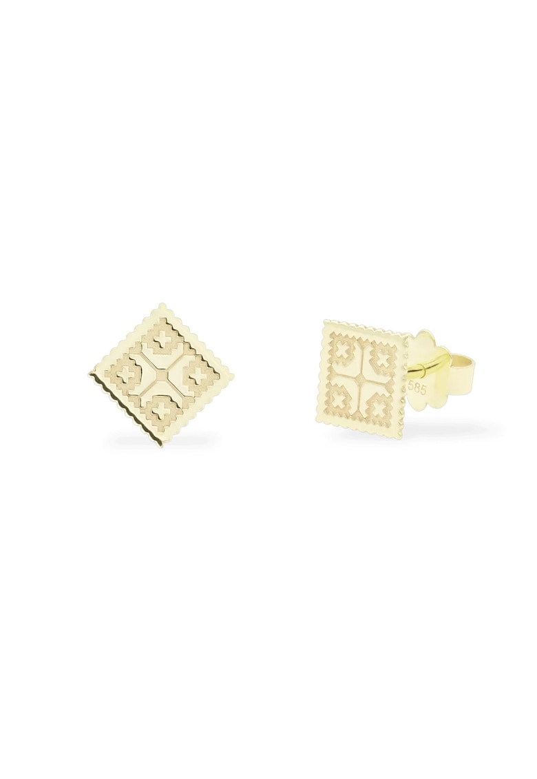 Cercei CERGA ZORILOR - aur 14K
