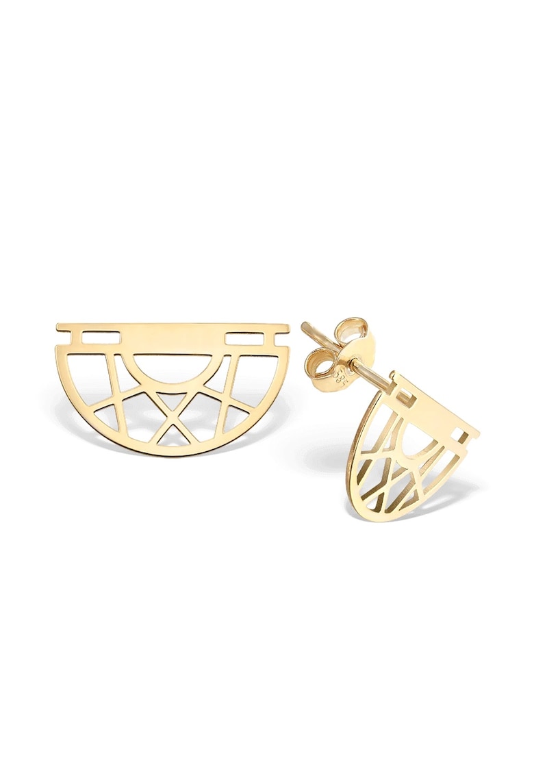 Cercei HALF MOON - aur 14K