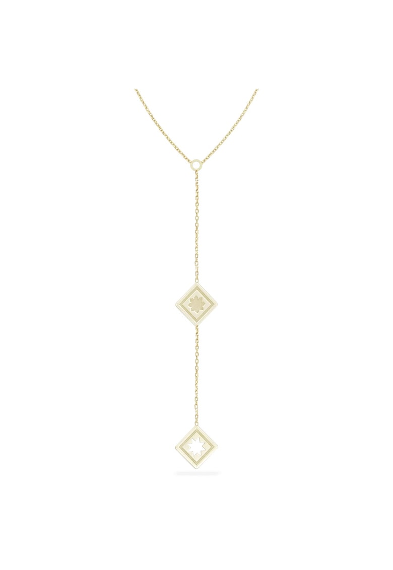 Colier lung FLORI DE MARAMU - aur 14K - Galben