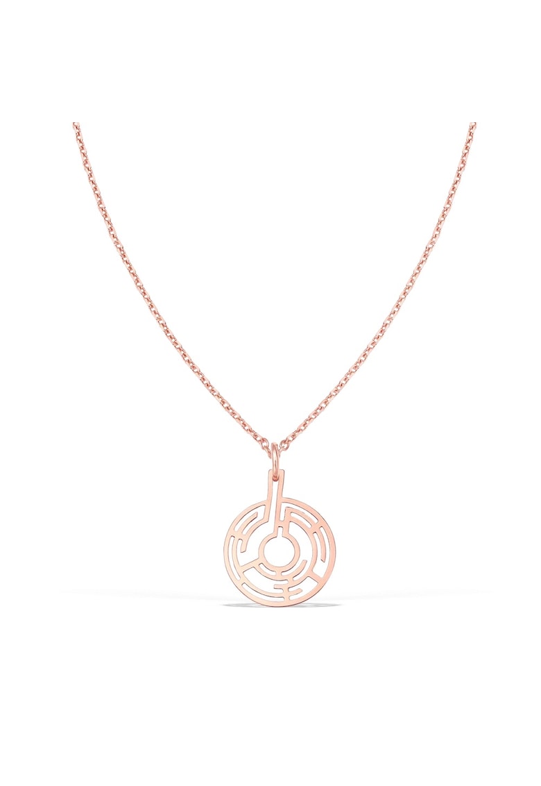 Colier THE MAZE - aur 14K - Roz