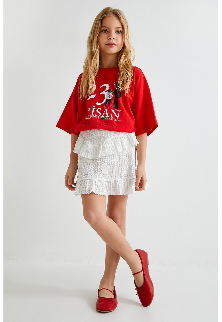 Fusta cu volane Fusta cu volane