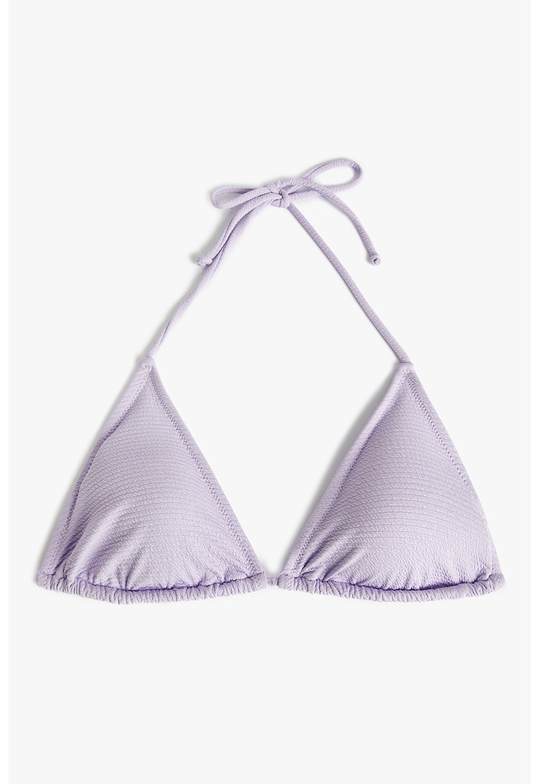 Sutien de baie cu cupe triunghiulare