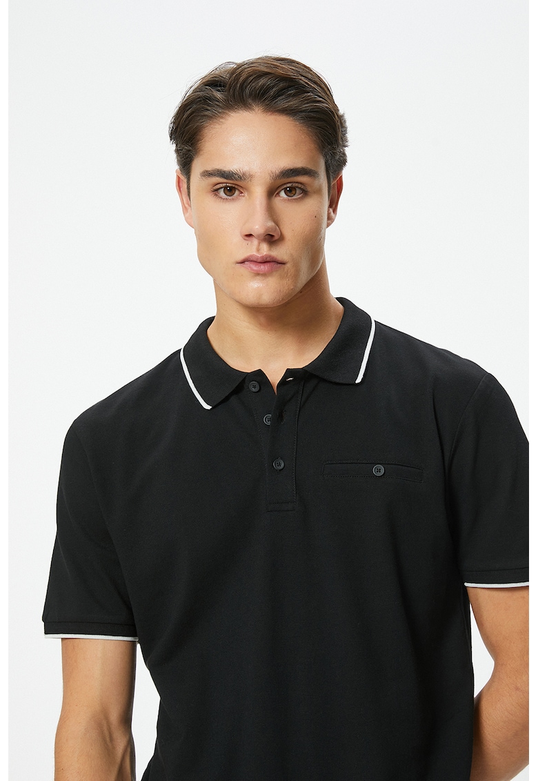 Tricou polo de bumbac