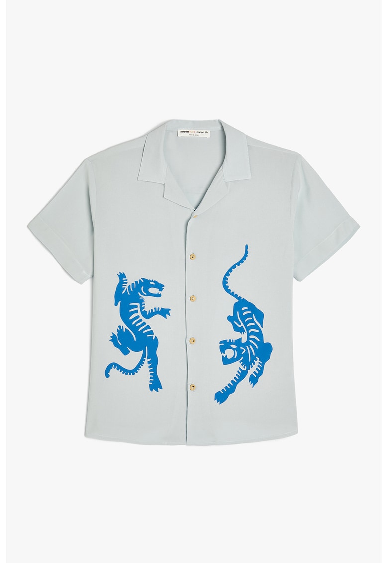 Camasa cu imprimeu grafic