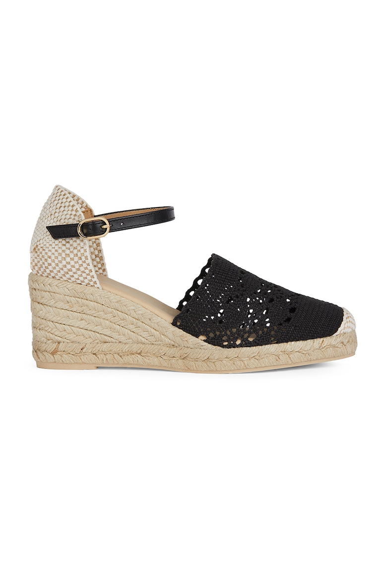 Sandale-espadrile wedge