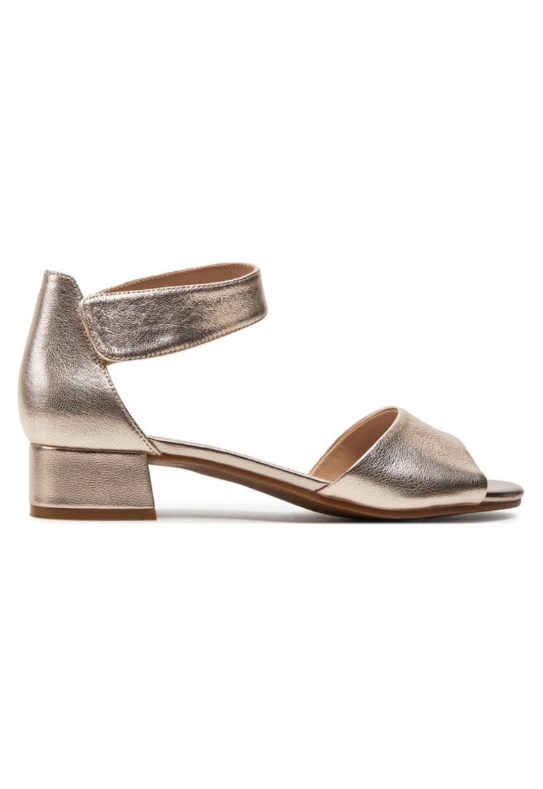 Sandale dama - 303664510405 - Piele naturala - Auriu