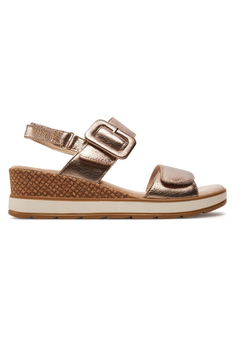 Sandale dama - Piele naturala - Maro - Maro
