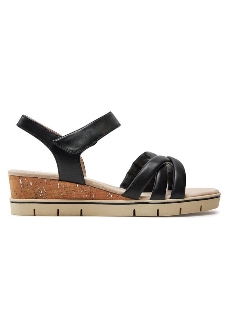 Sandale dama - 30366623137 - Piele naturala - Negru