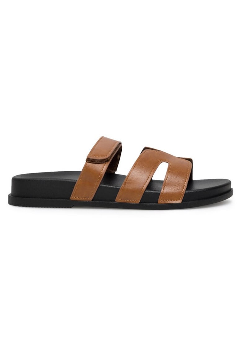 Sandale dama - 590558860127241 - Sintetic - Maro