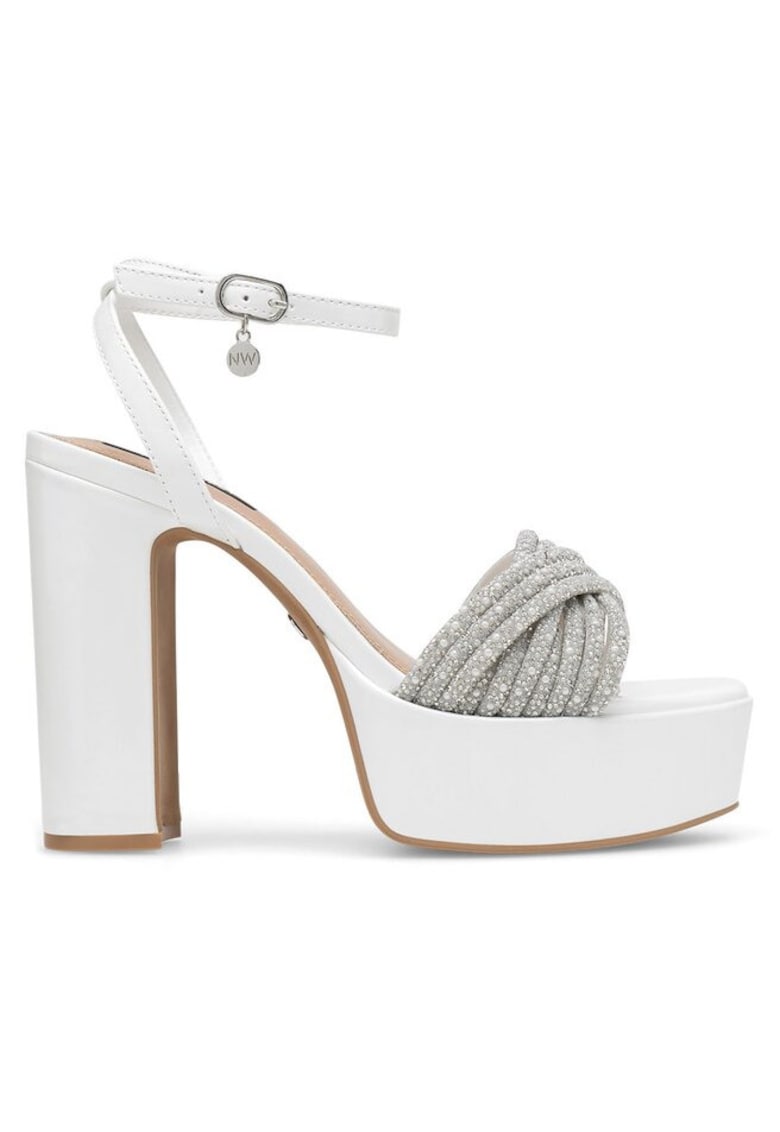 Nine West Sandale dama - 92570 - Sintetic - Alb