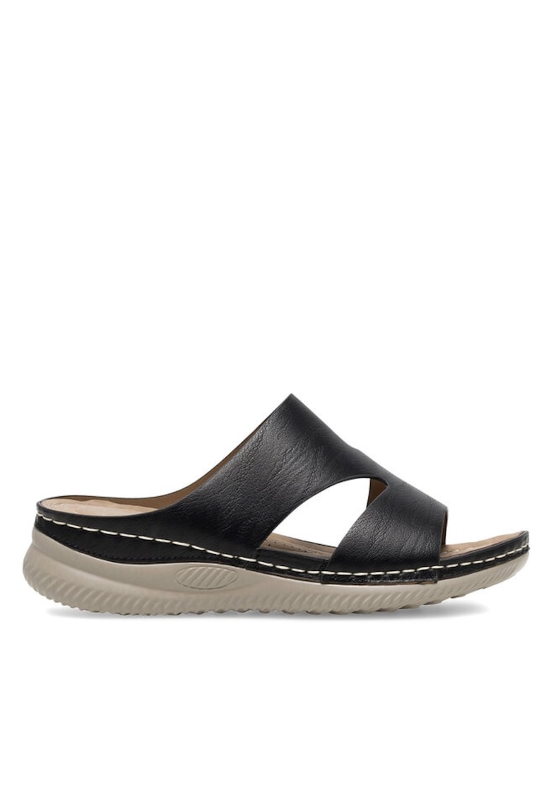 Sandale dama - 590558859987639 - Sintetic - Negru