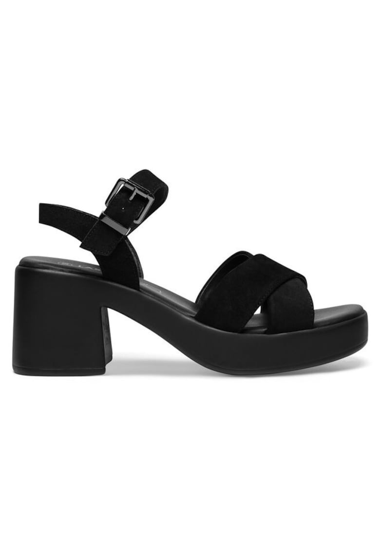 Sandale dama - 590558861877536 - Piele naturala - Negru