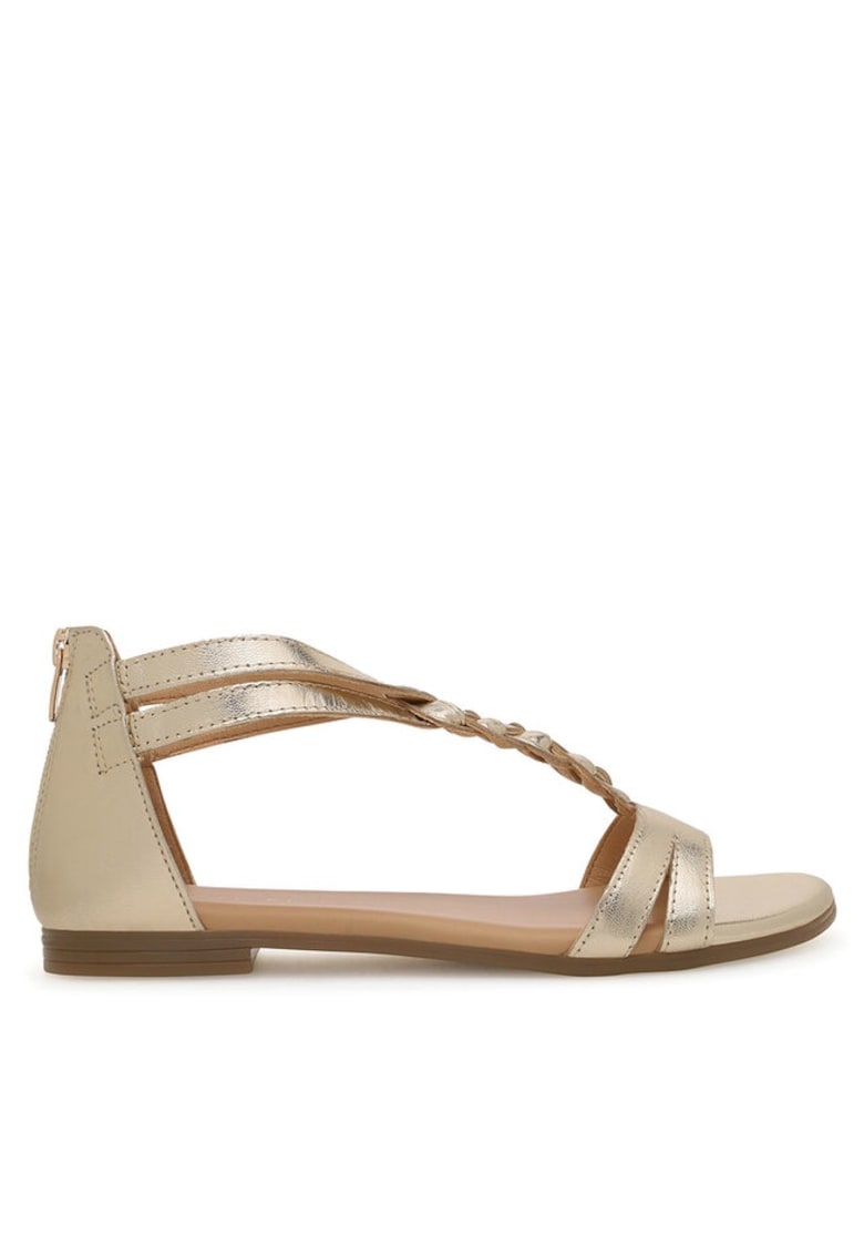 Sandale dama - 590558865734741 - Piele naturala - Auriu
