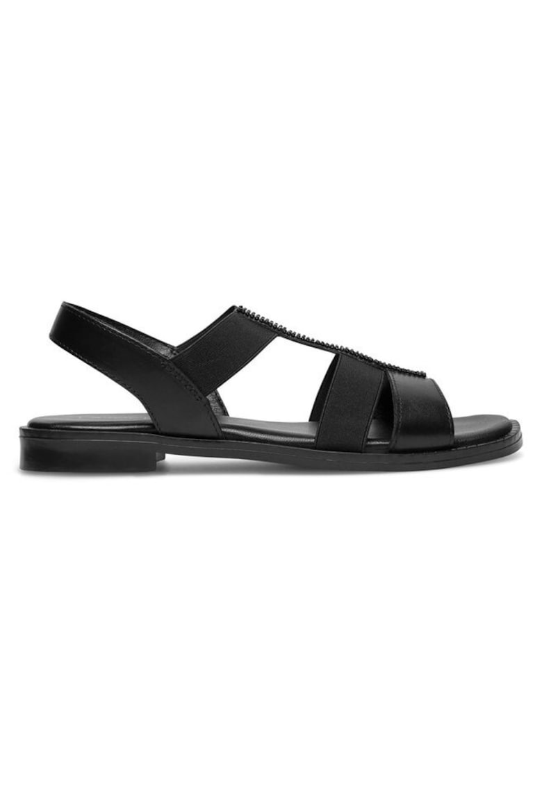 Sandale dama - 590558865344838 - Piele naturala - Negru