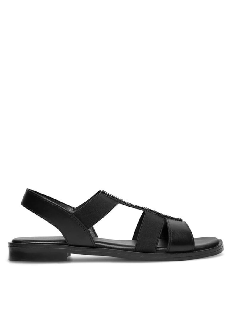 Sandale dama - 590558865344838 - Piele naturala - Negru