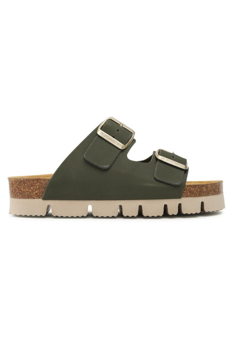 Sandale dama - Brinkman - 30205205937 - Piele naturala/Piele nabuc - Verde