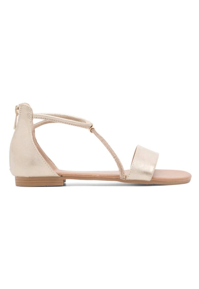 Sandale dama - 590486277326141 - Piele ecologica - Auriu