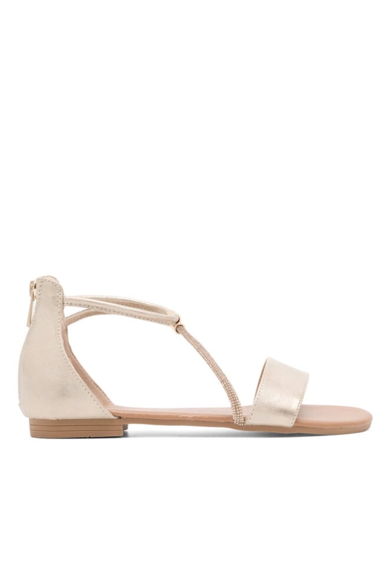 Sandale dama - 590486277326141 - Piele ecologica - Auriu