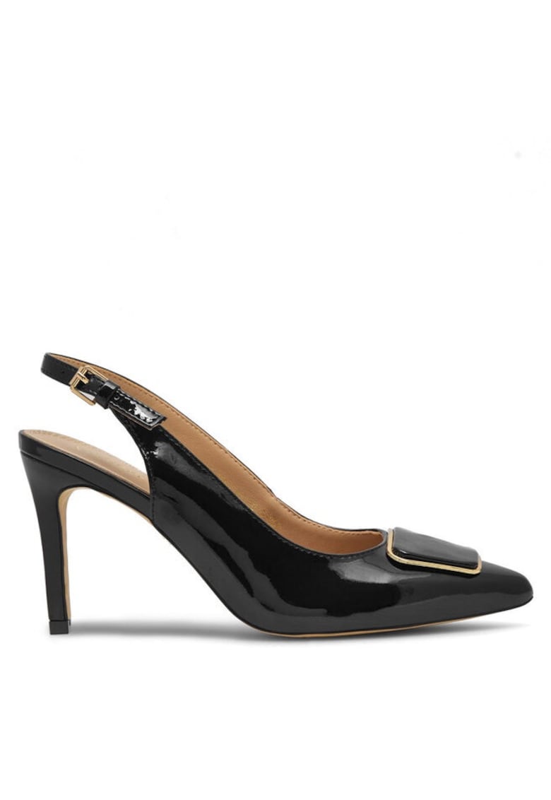 Sandale dama - 590558830227835 - Piele naturala/Piele lacuita - Negru