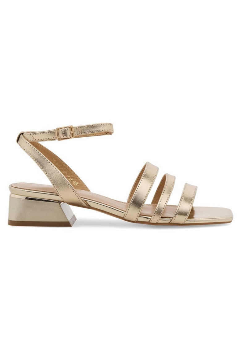 Sandale dama - 590558832932937 - Piele naturala - Auriu
