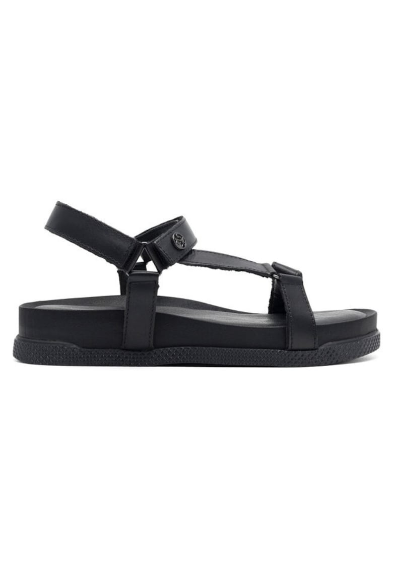 Sandale dama - 590558839701437 - Piele naturala - Negru