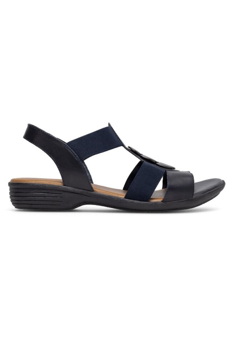 Sandale dama - Piele naturala - Bleumarin - Bleumarin