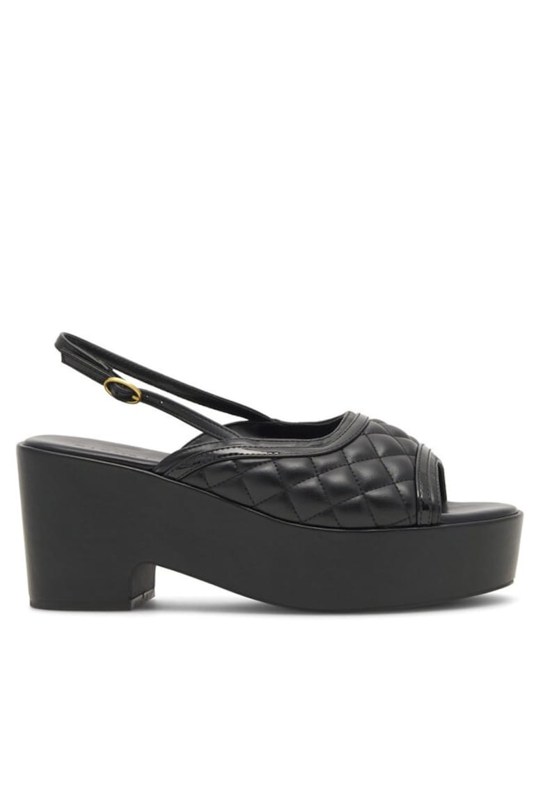 Sandale dama - 590558838082537 - Sintetic - Negru